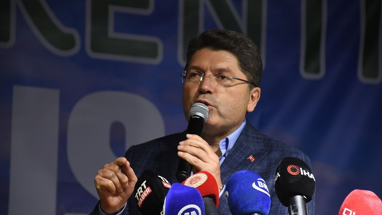 Adalet Bakanı Tunç, Ulus Doğa Festivali'nde Konuştu
