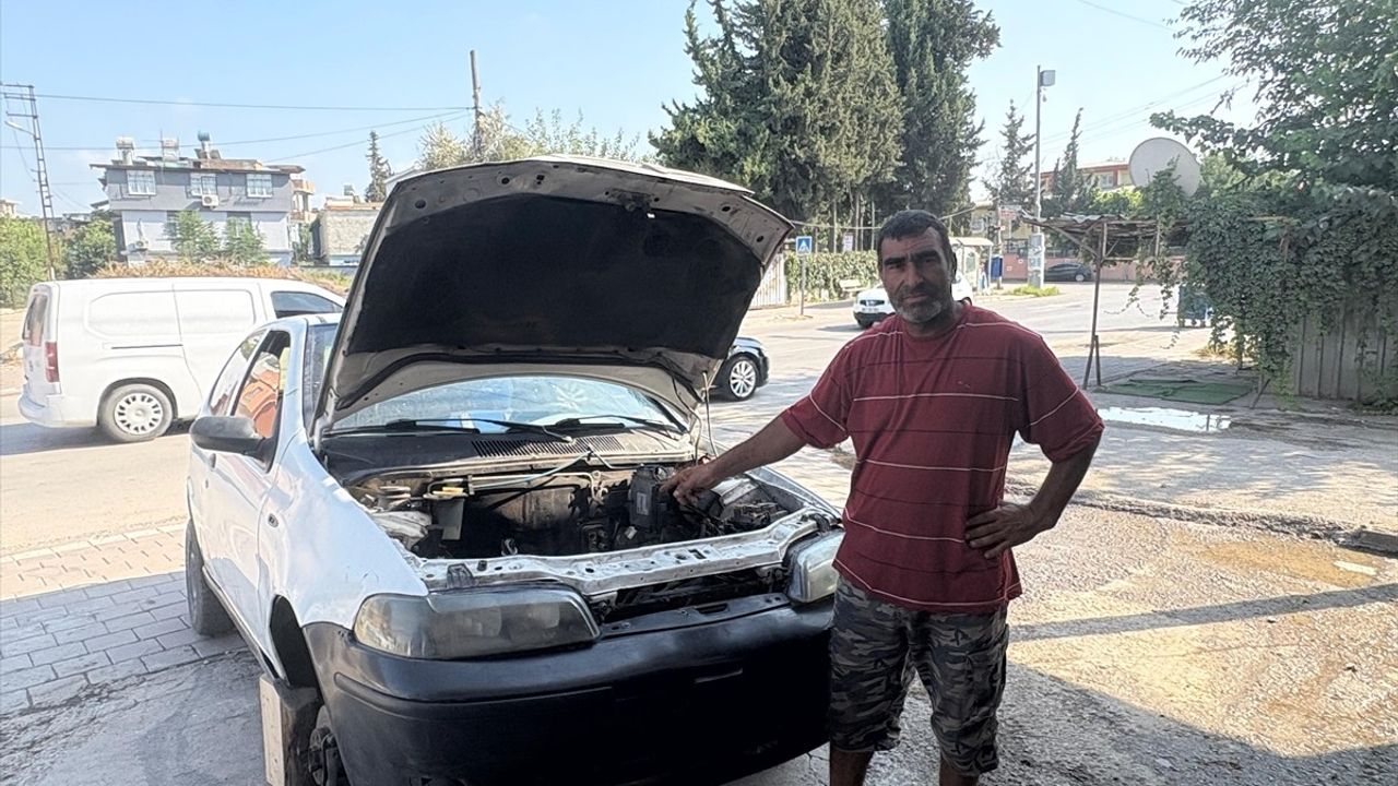 Adana'da Tamirciye Bırakılan Araçta Motor Hırsızlığı İddiası