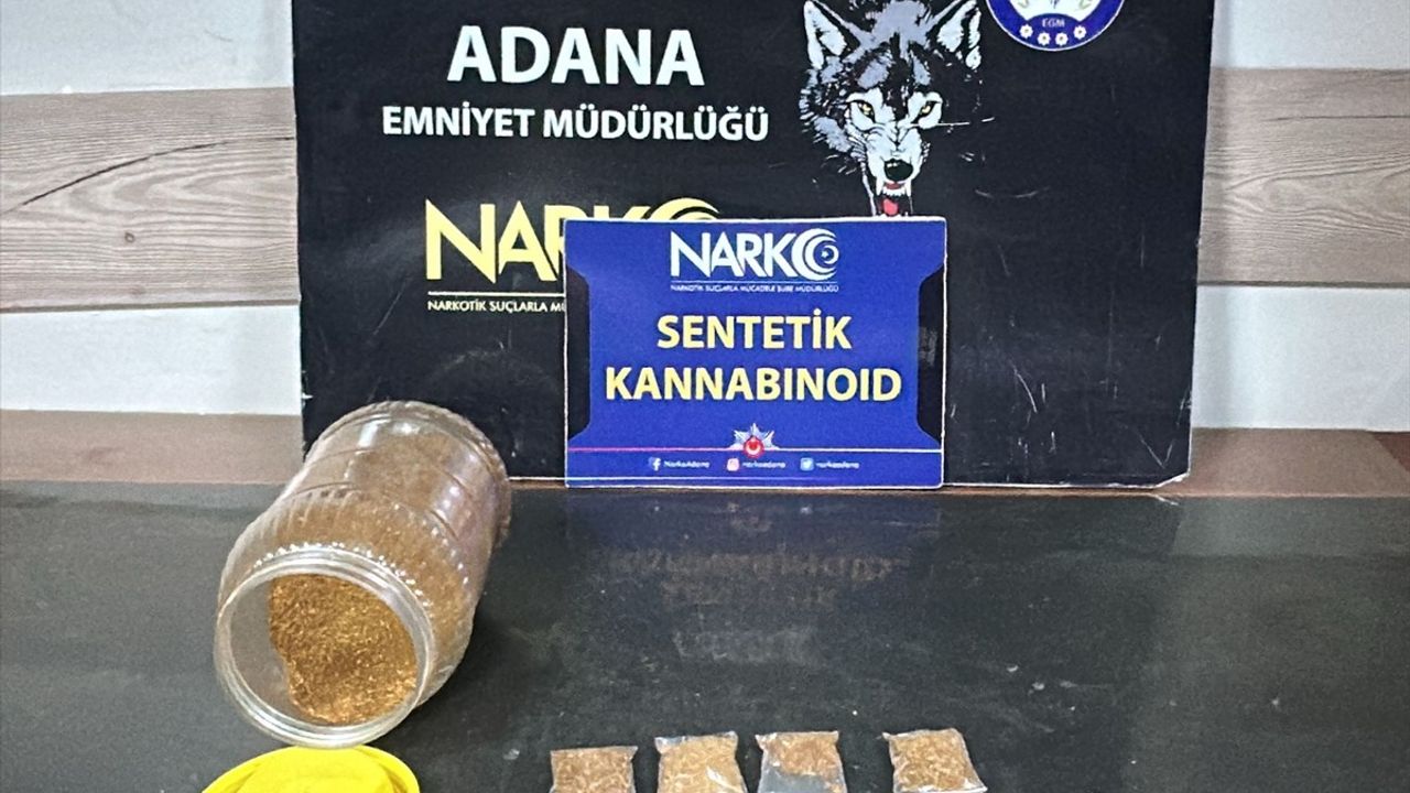 Adana'da Uyuşturucu Operasyonu: 2 Zanlı Tutuklandı