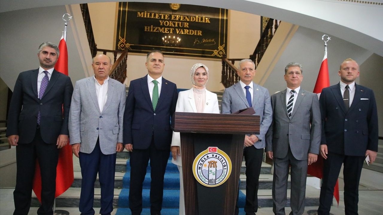 Aile ve Sosyal Hizmetler Bakanı Göktaş Muğla'da Önemli Açıklamalarda Bulundu