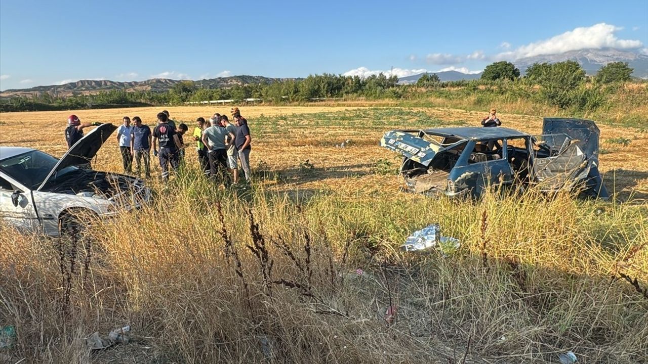 Amasya'da Feci Trafik Kazası: 5 Yaralı