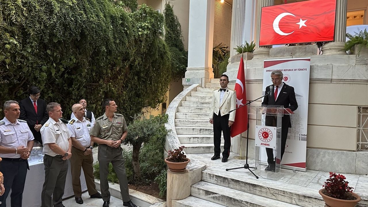 Atina'da 30 Ağustos Zafer Bayramı ve Türk Silahlı Kuvvetleri Günü Kutlaması