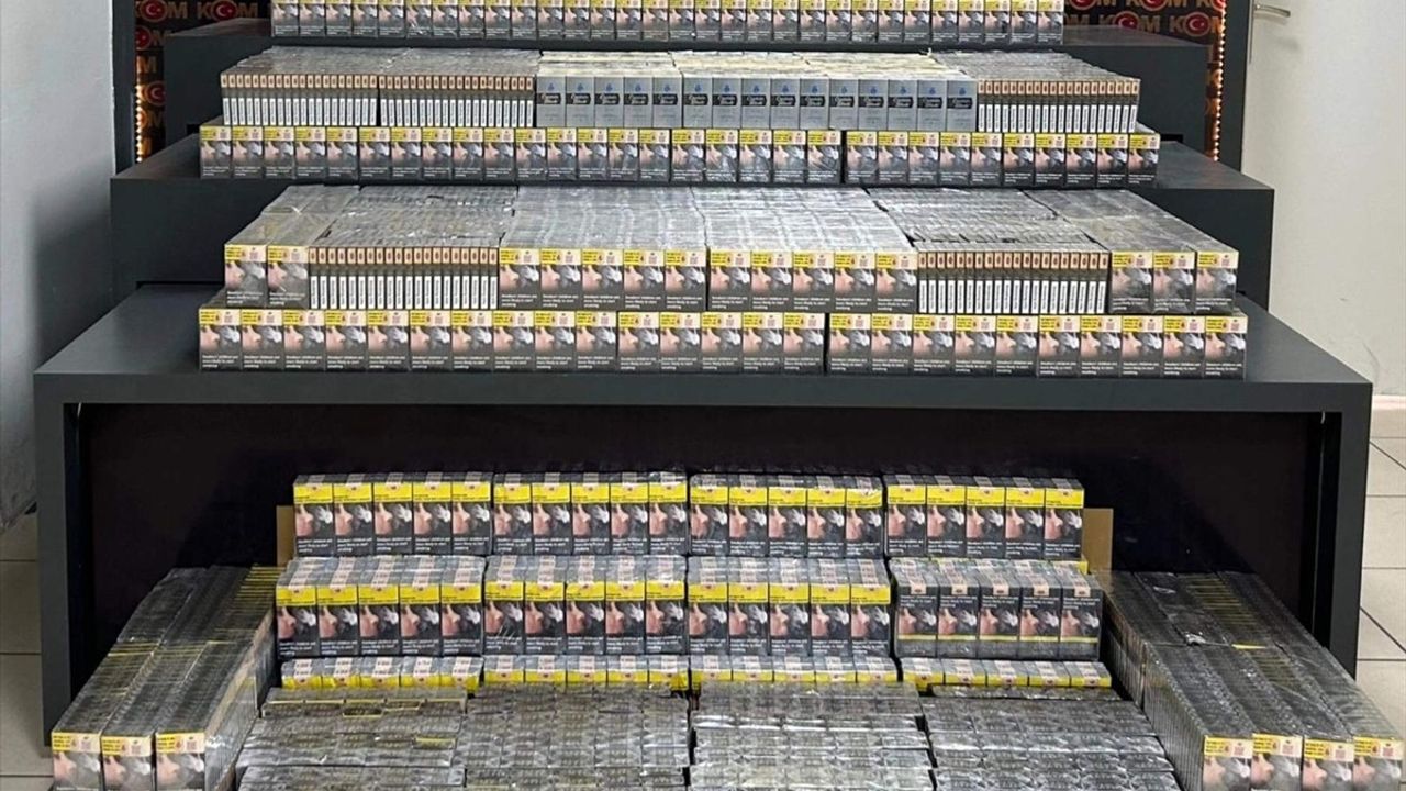 Batman'da Kaçak Sigara Operasyonu