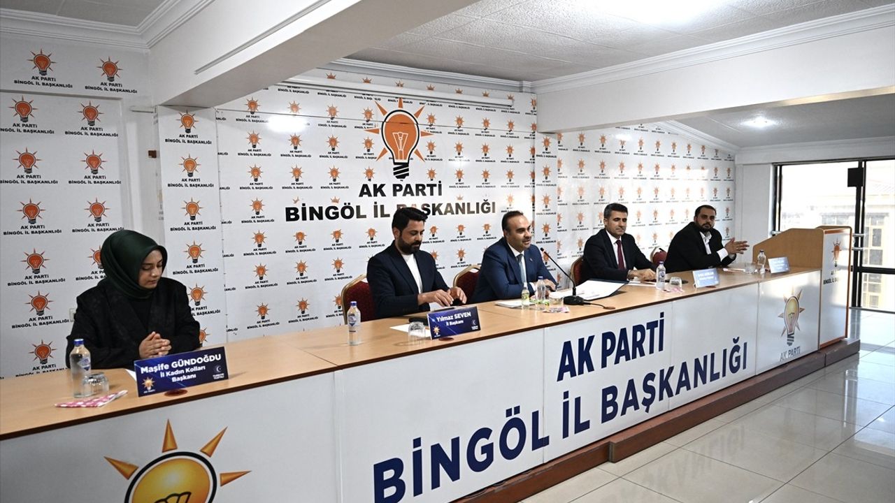 Bingöl'de Bakan Kacır'ın Ziyaretleri