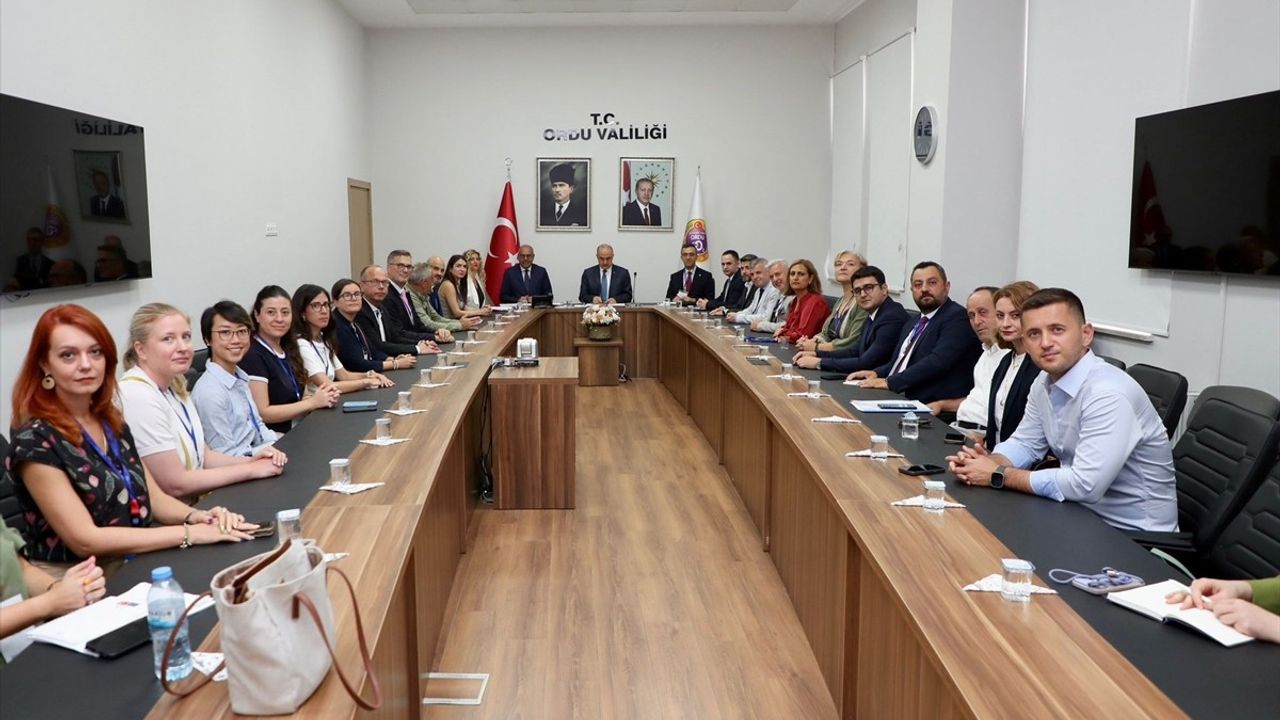 Birleşmiş Milletler ILO Heyetinin Ordu Ziyareti