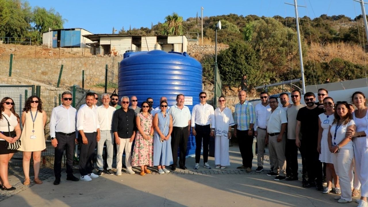 Bodrum'da Yenilenebilir Enerji ile Deniz Suyu Arıtma Platformu Tanıtıldı