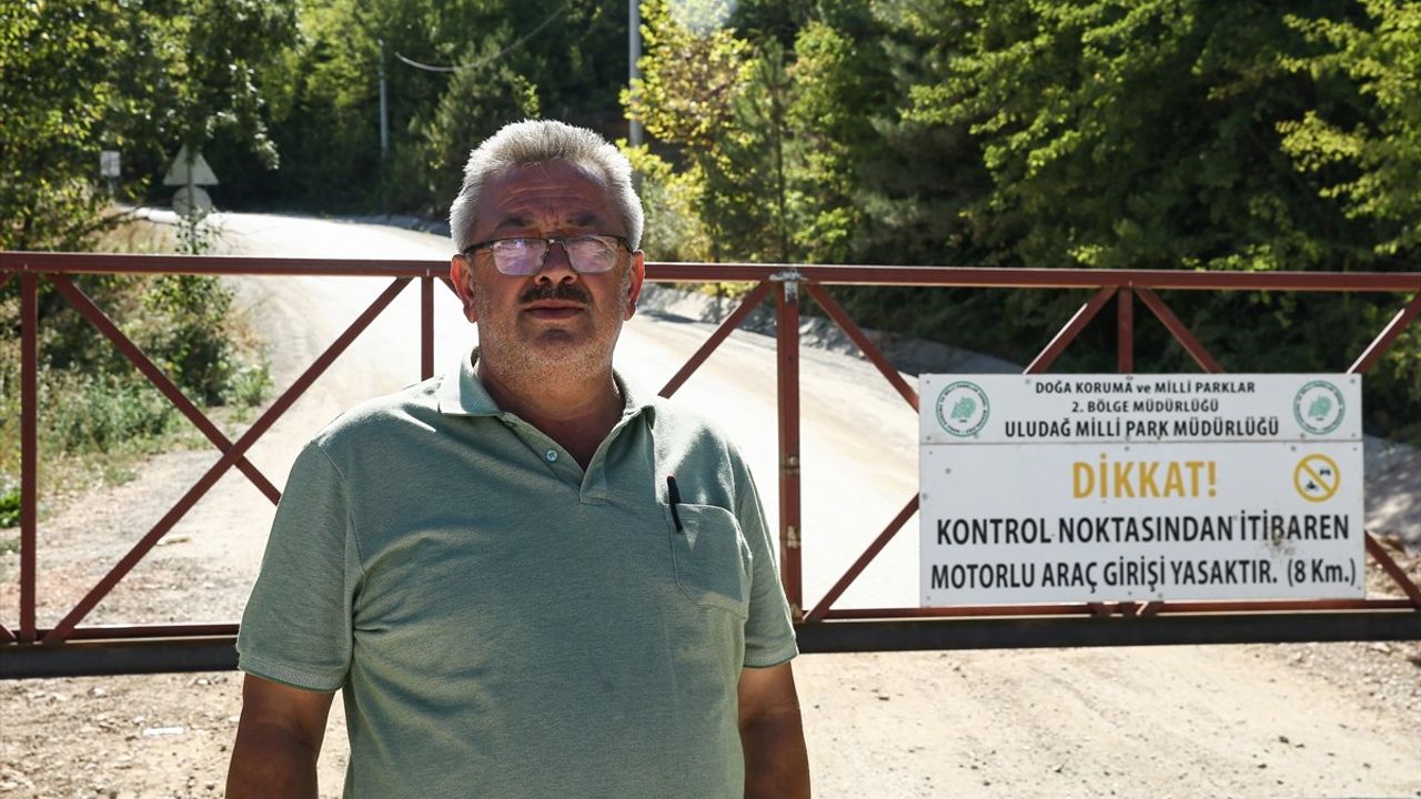 Bursa'da Orman Yangınlarına Önlem: Muhtar Osman Yıldız Bariyer Kurdu