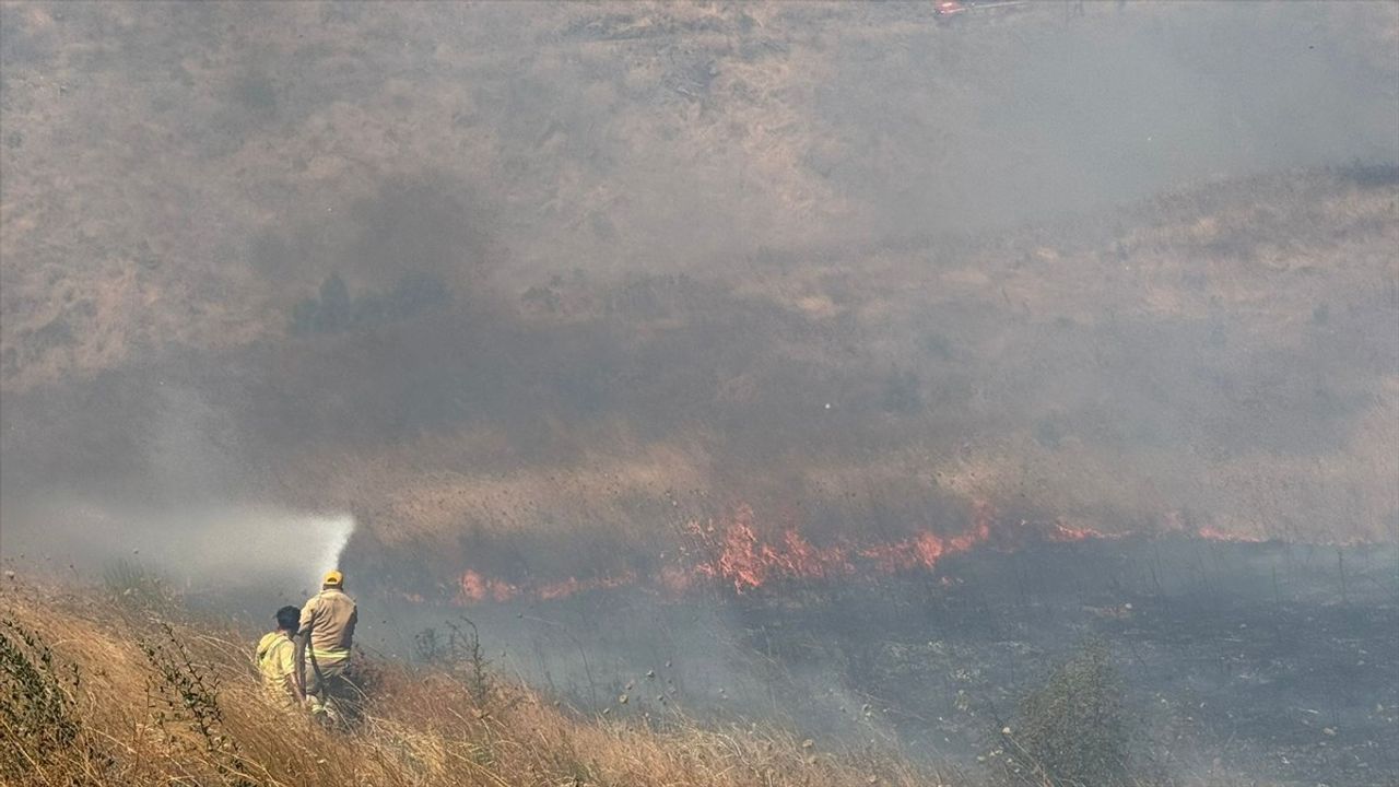 Çanakkale'deki Orman Dışı Yangın Kontrol Altında