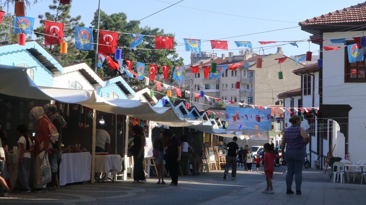 Çankırı'da Sanat Sokağı Açılışı Yapıldı
