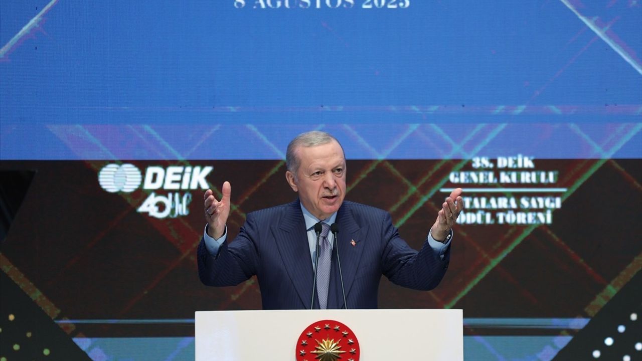 Cumhurbaşkanı Erdoğan DEİK'in 40. Yılını Kutladı