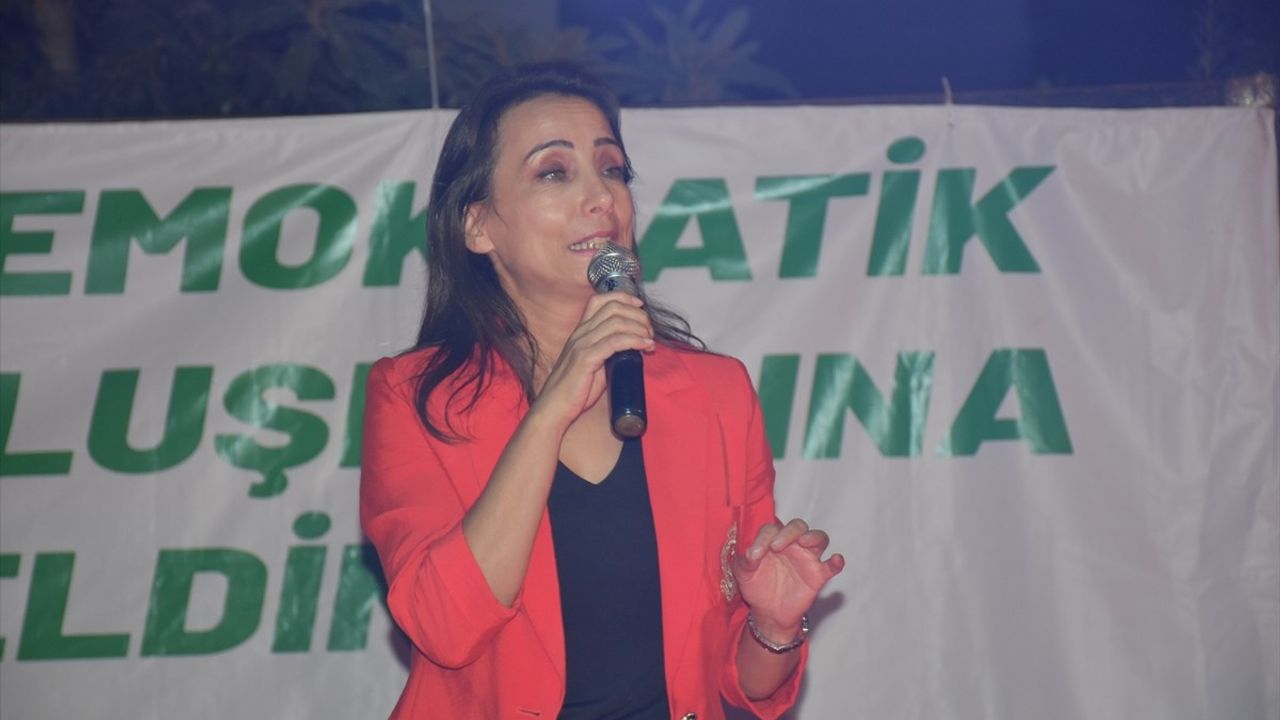 DEM Parti Eş Genel Başkanı Hatimoğulları Adana'da 'Halk Şöleni'nde Konuştu