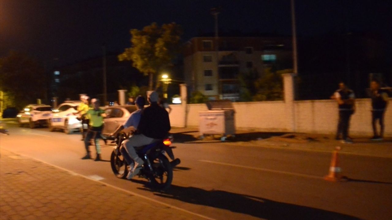 Edirne'de Motosiklet Sürücüsüne Yüksek Ceza