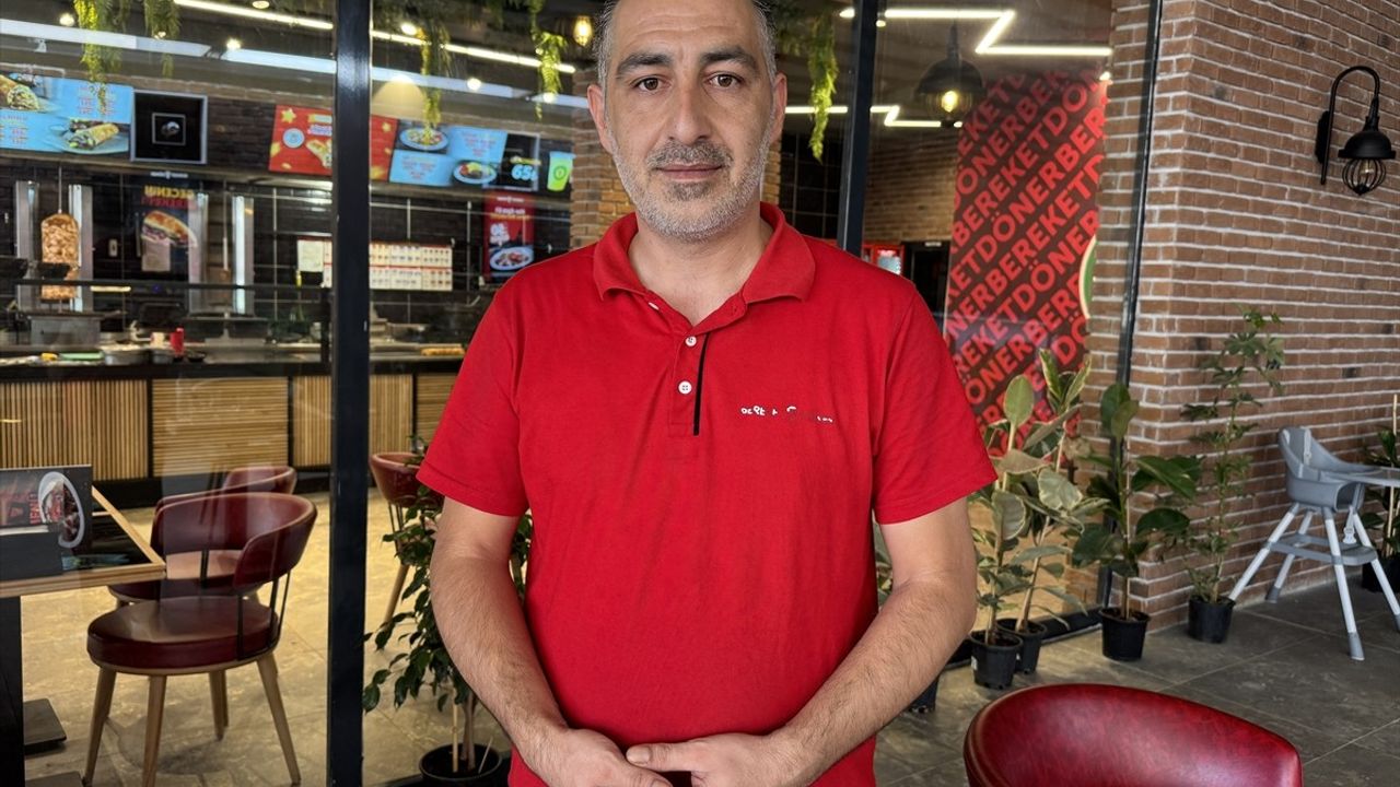 Elazığ'da Döner Ustası Müşterisini Kurtardı