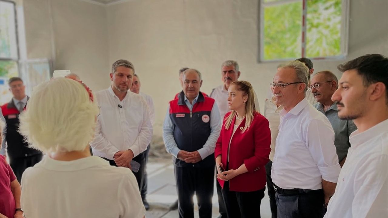 Elazığ'da Kadın Kooperatifine Yangın Sonrası Destek