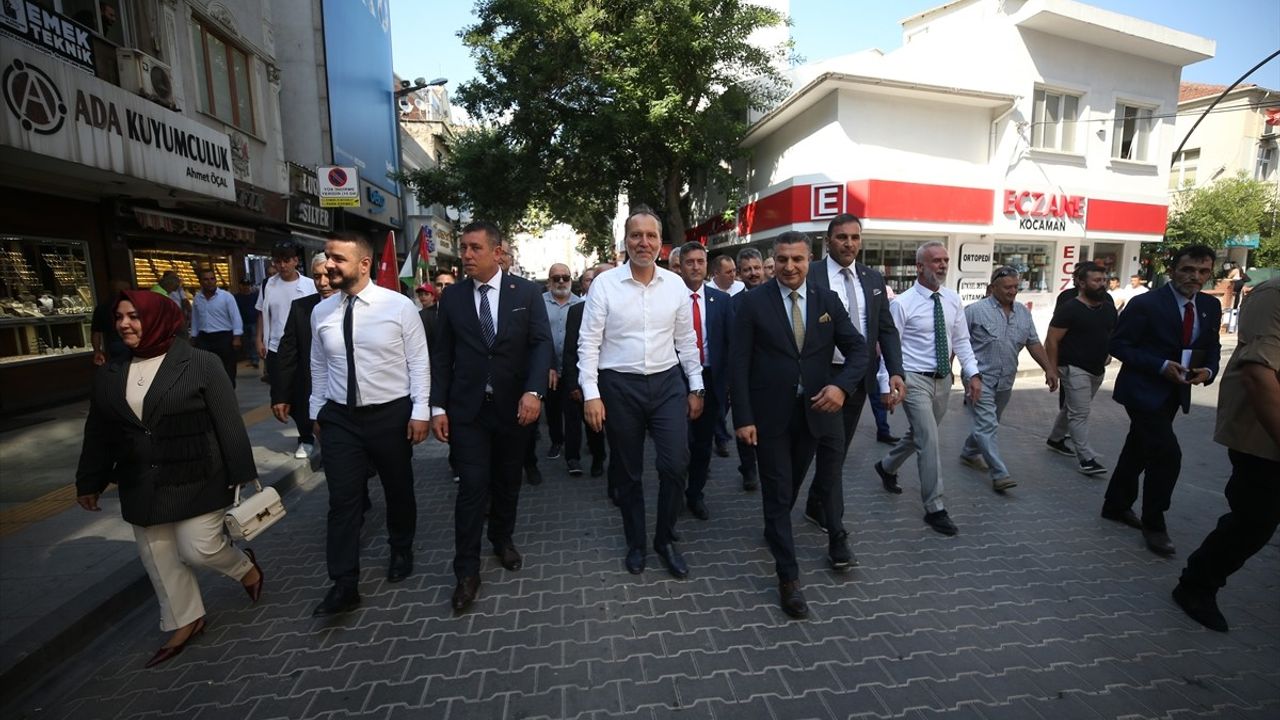 Fatih Erbakan Çanakkale'de Partililerle Buluştu