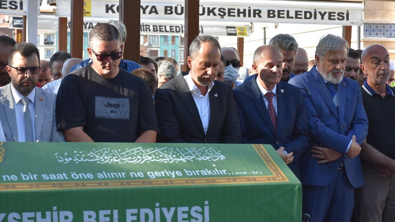 Fatih Erbakan, Konya'da Cenaze Törenine Katıldı