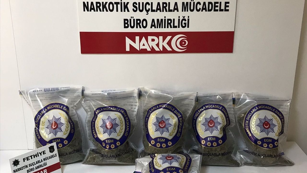 Fethiye'de Uyuşturucu Ticareti Operasyonu: 3 Tutuklama
