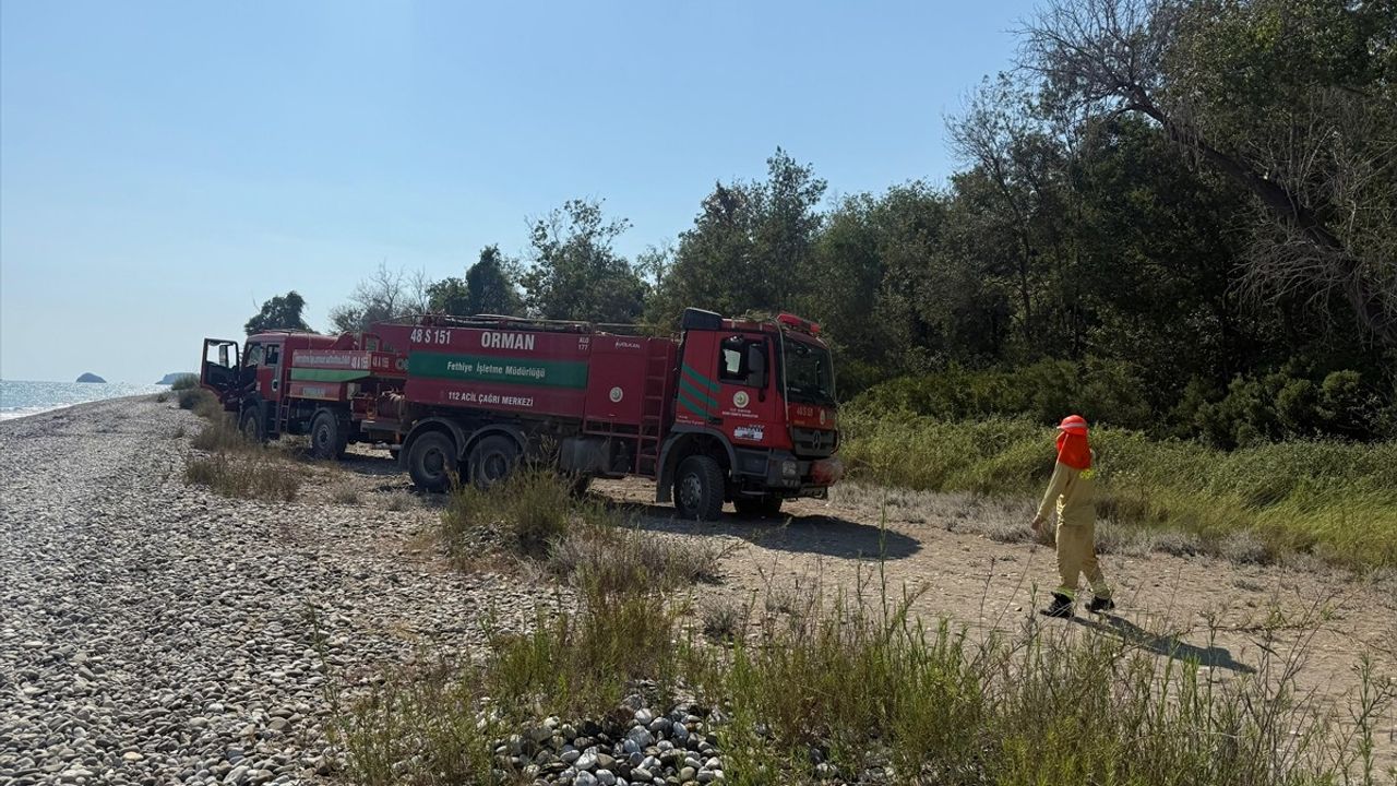 Fethiye'deki Orman Yangını Hızla Kontrol Altına Alındı