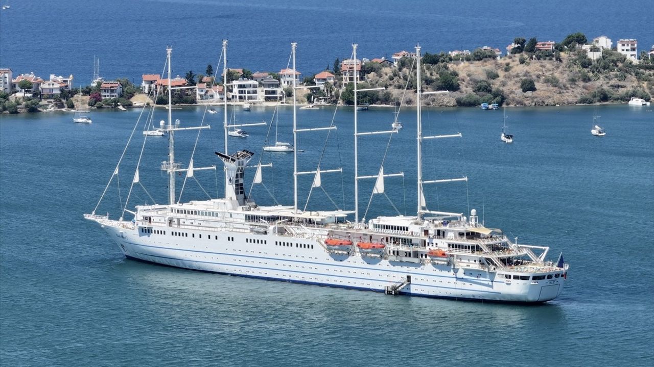 Fethiye Körfezi'nde Club Med 2 Yelkenli Gemisi