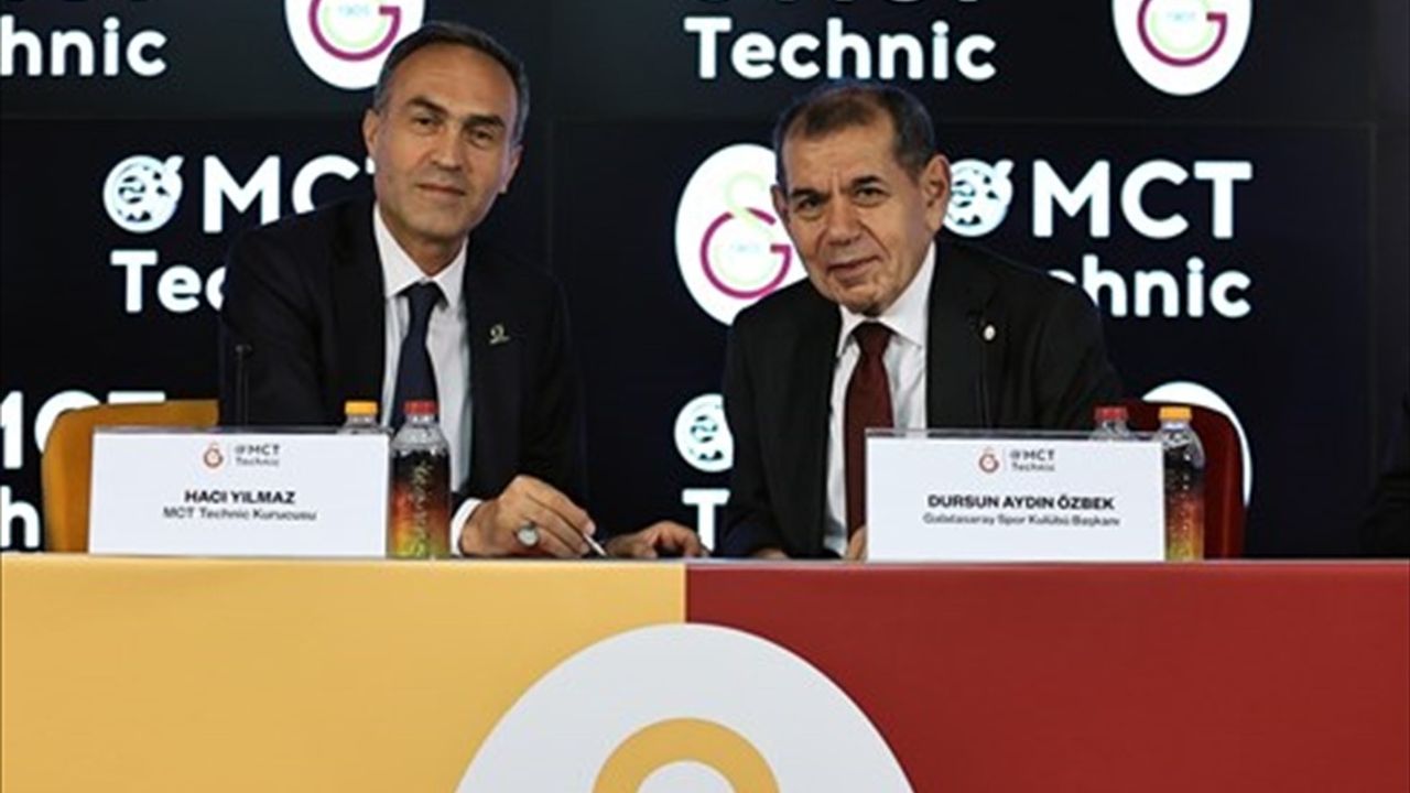 Galatasaray Erkek Basketbol Takımı'na MCT Technic Sponsoru