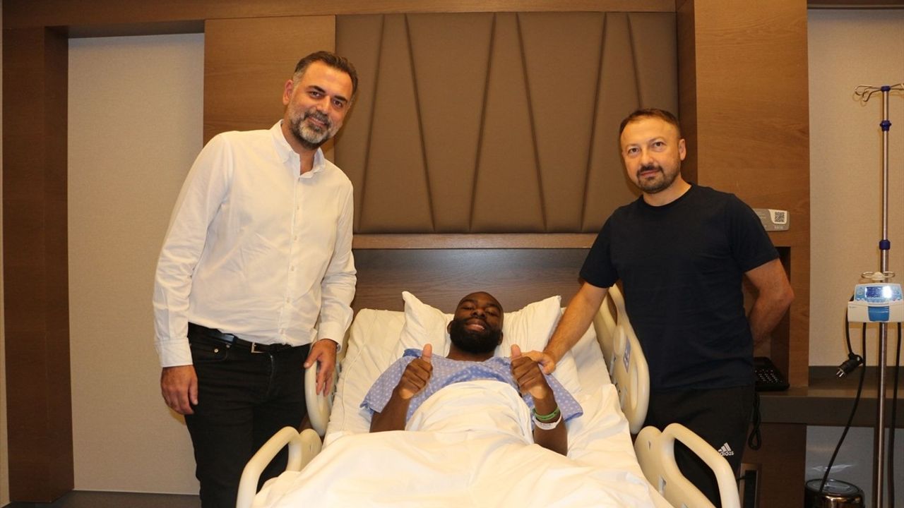 Gaziantep FK'dan M'Bakata'nın Sağlık Durumu Açıklaması