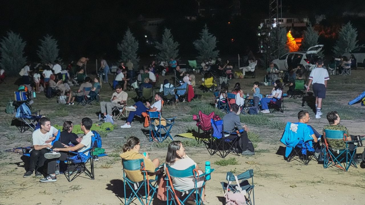 Gökçeyurt Vadisi'nde Perseid Meteor Yağmuru İzleme Etkinliği