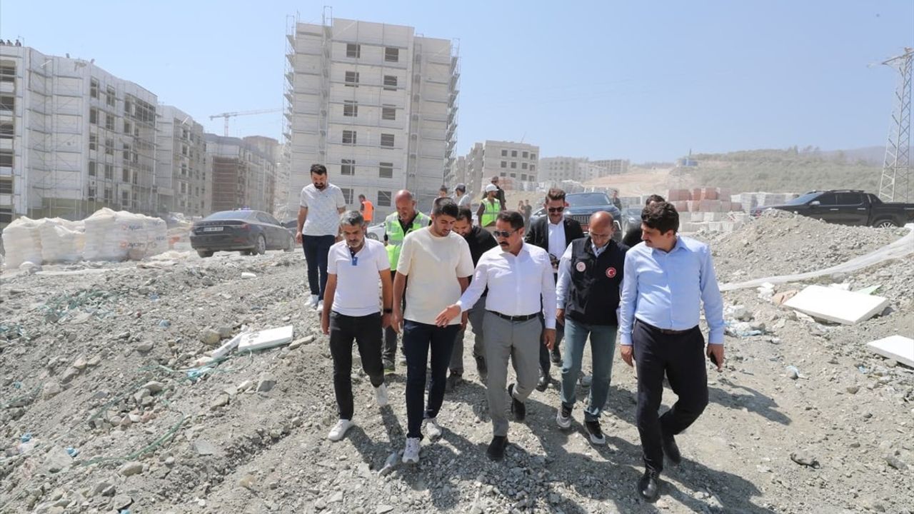 Hatay Antakya'da 2.643 Afet Konutu İnşaatı Devam Ediyor