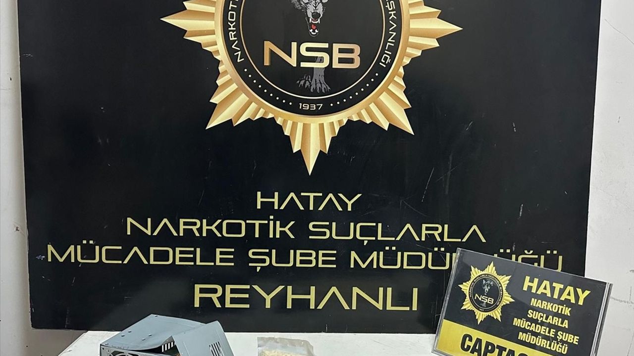 Hatay'da Bilgisayar Fanında Uyuşturucu Bulundu