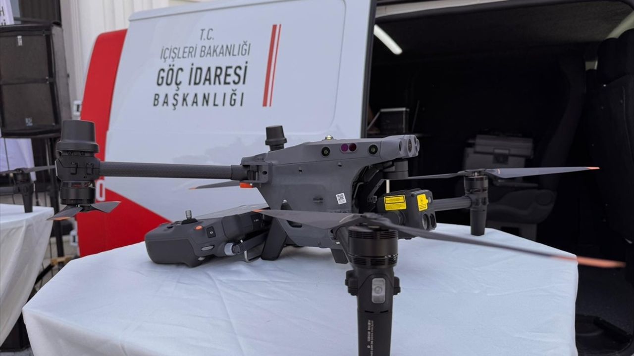 Hatay'da Dron ve Mobil Göç Araçları Hizmete Girdi