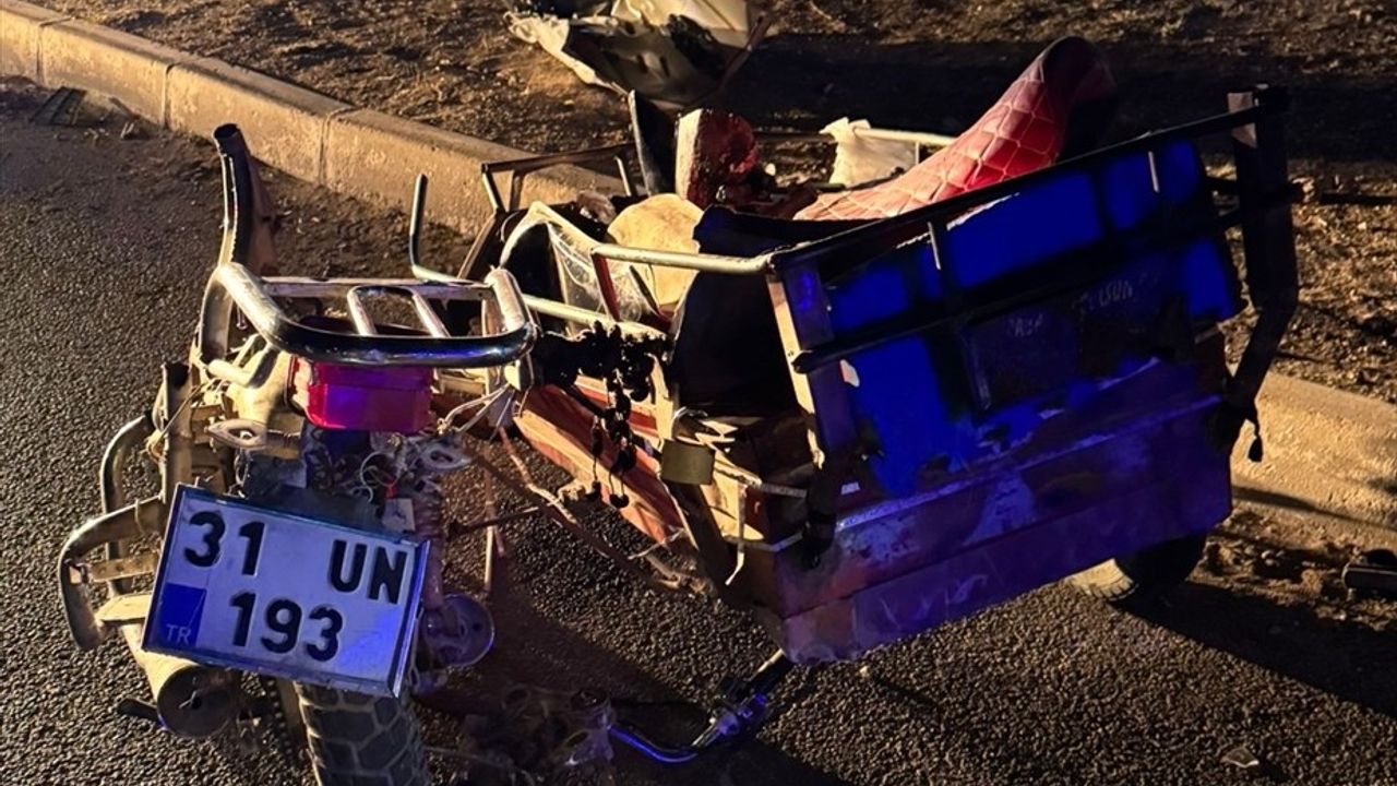Hatay'da Trafik Kazası