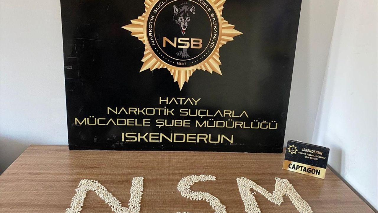 Hatay'daki Uyuşturucu Operasyonunda 4 Zanlı Tutuklandı