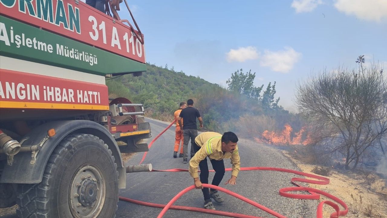 Hatay Yayladağı'ndaki Orman Yangını Kontrol Altına Alındı