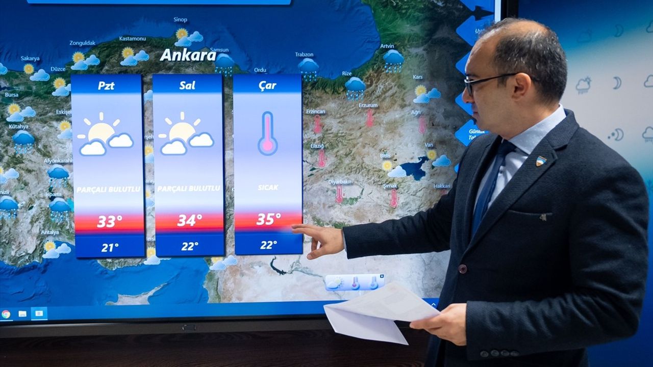 Hava Durumu: Sıcaklıklar Mevsim Normallerinin Üzerinde Seyredecek