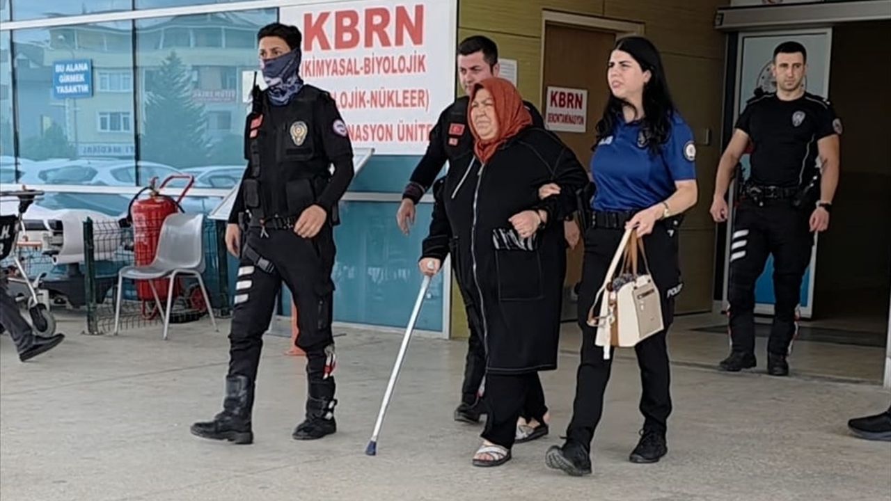 İnegöl'de 15 Yıl Hapis Cezası Olan Firari Kadın Yakalandı