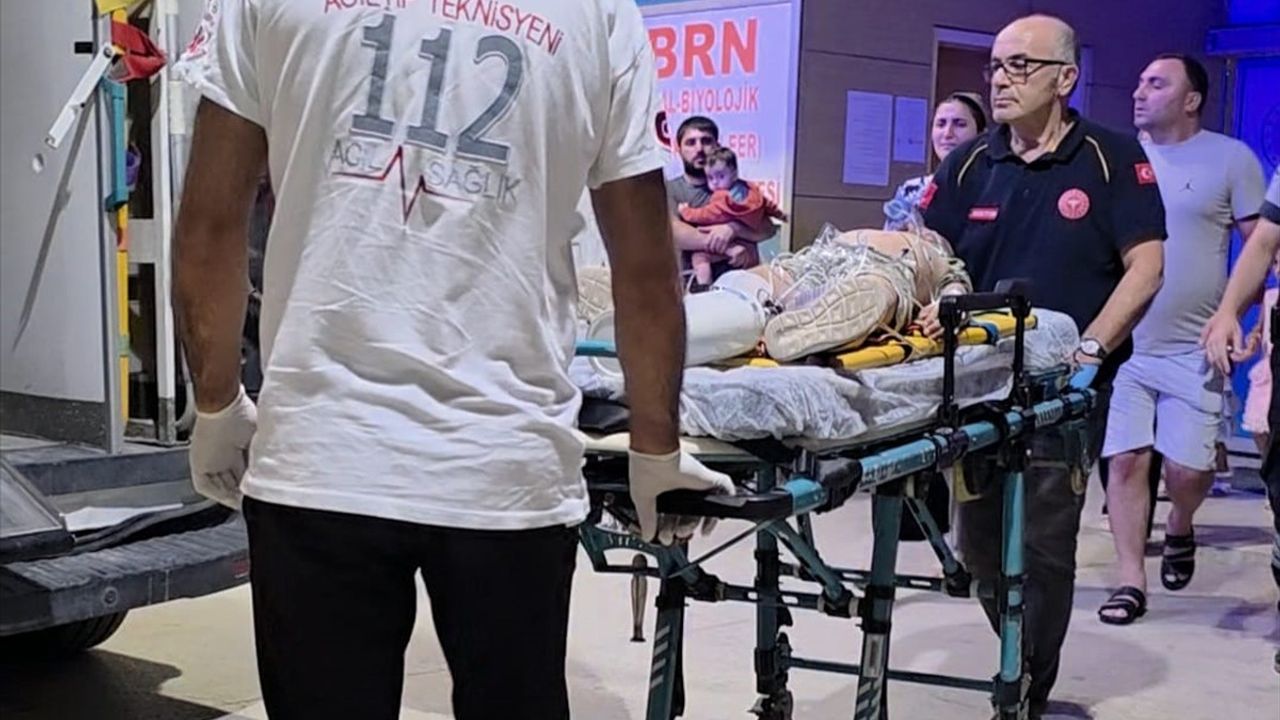 İnegöl'de Bisikletli Çocuğa Araç Çarptı: Ağır Yaralı