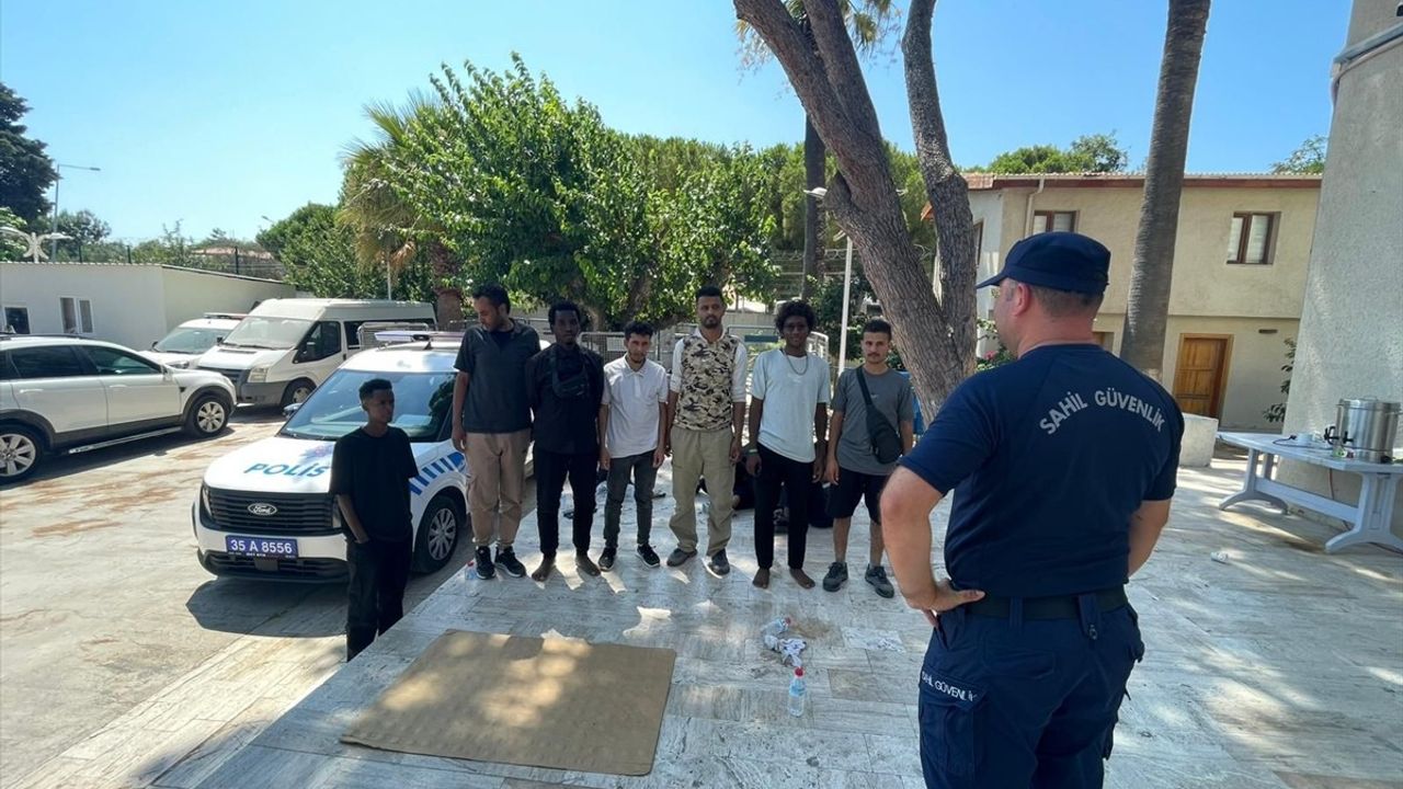 İzmir'de 83 Düzensiz Göçmen Yakalandı