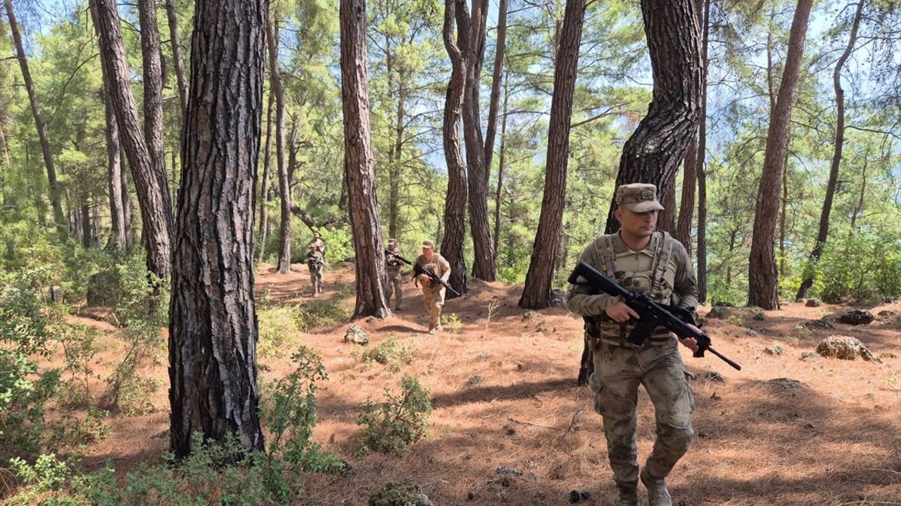 Jandarma Ekipleri Orman Yangınları İçin Teyakkuzda