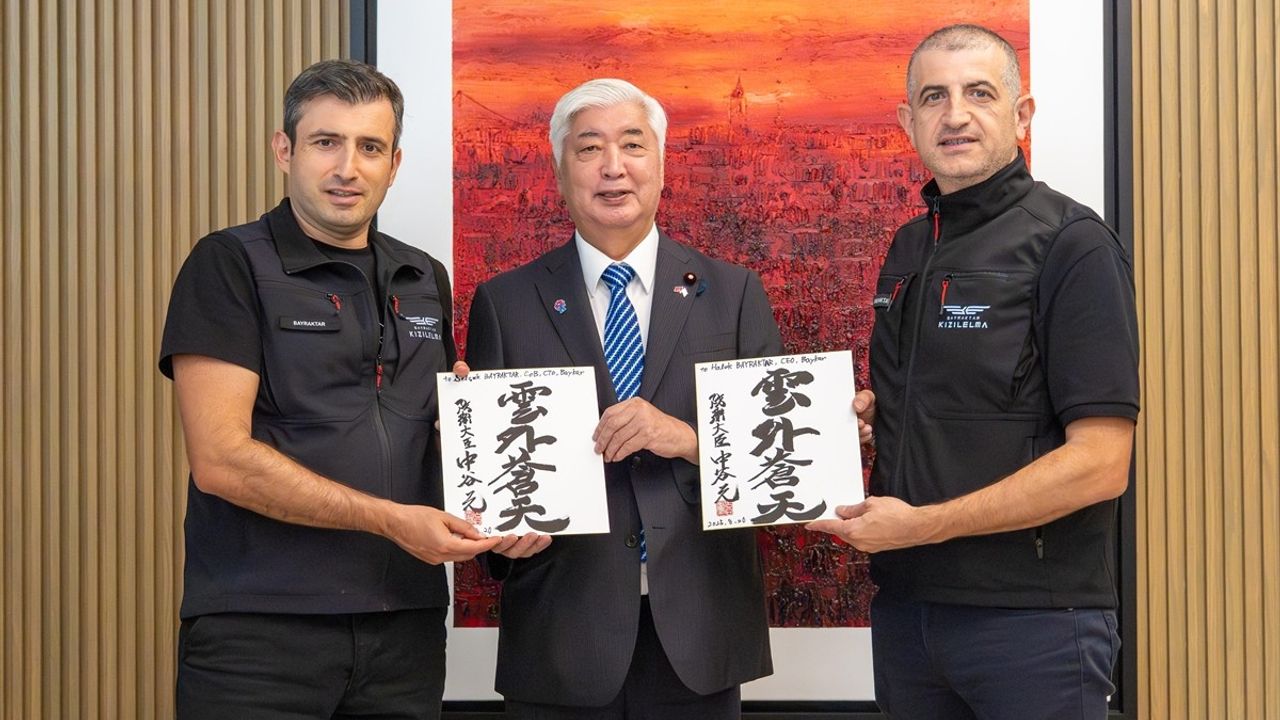 Japonya Savunma Bakanı Nakatani Baykar'ı Ziyaret Etti