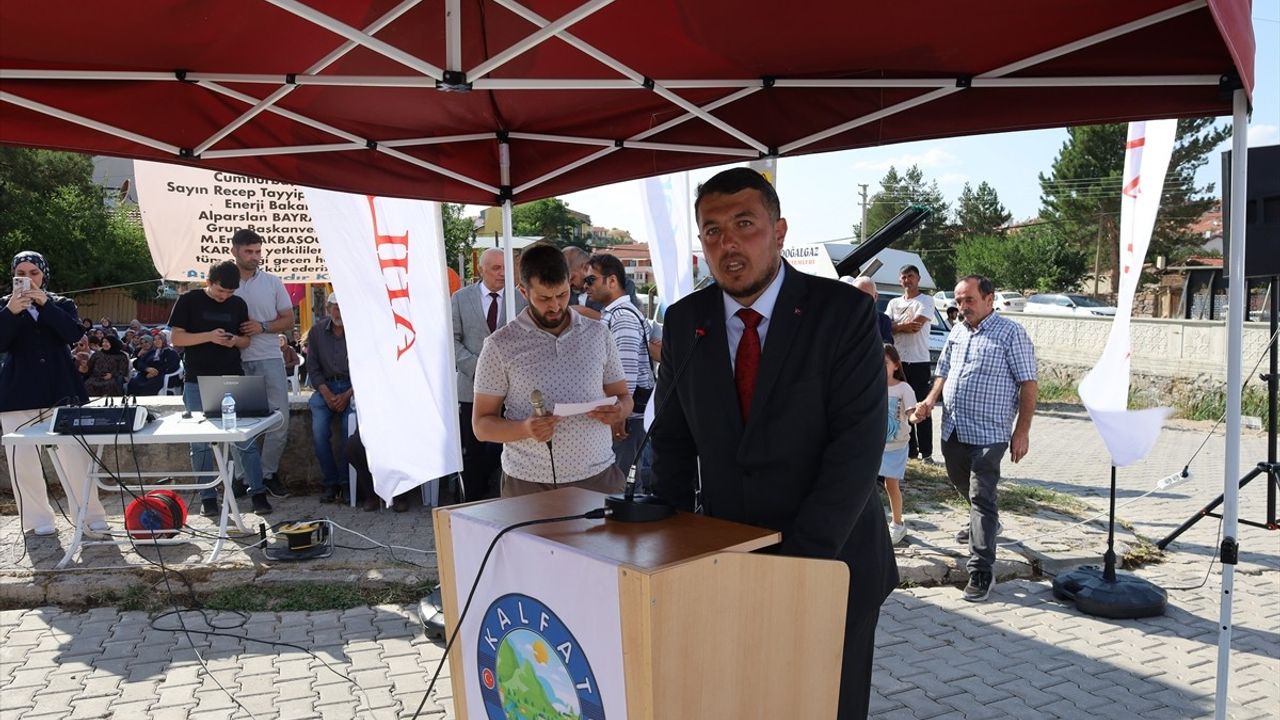 Kalfat Beldesine Doğal Gaz Geldi
