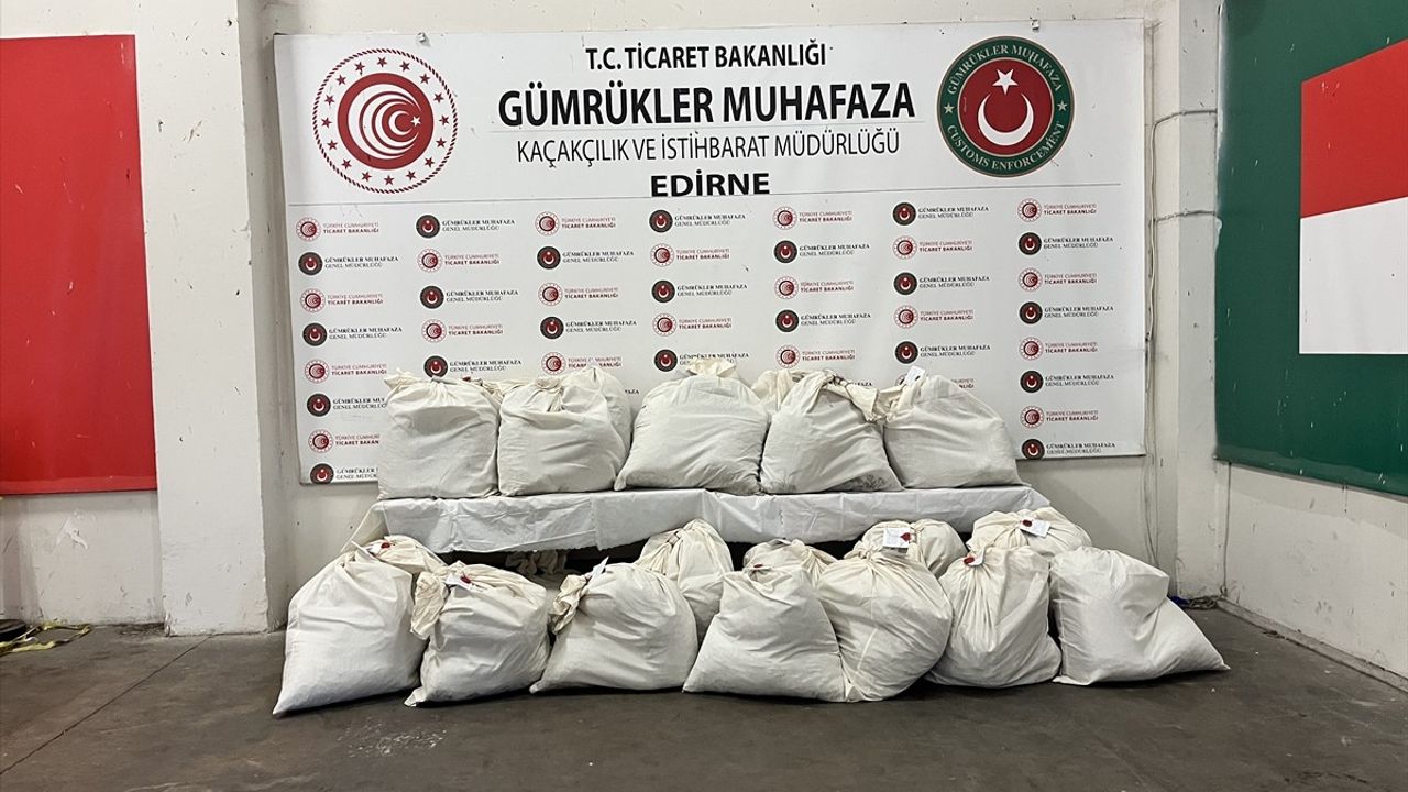 Kapıkule Sınırında Uyuşturucu Operasyonu