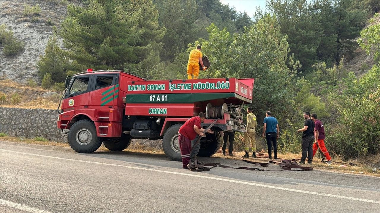 Karabük'teki Orman Yangını Kontrol Altına Alındı