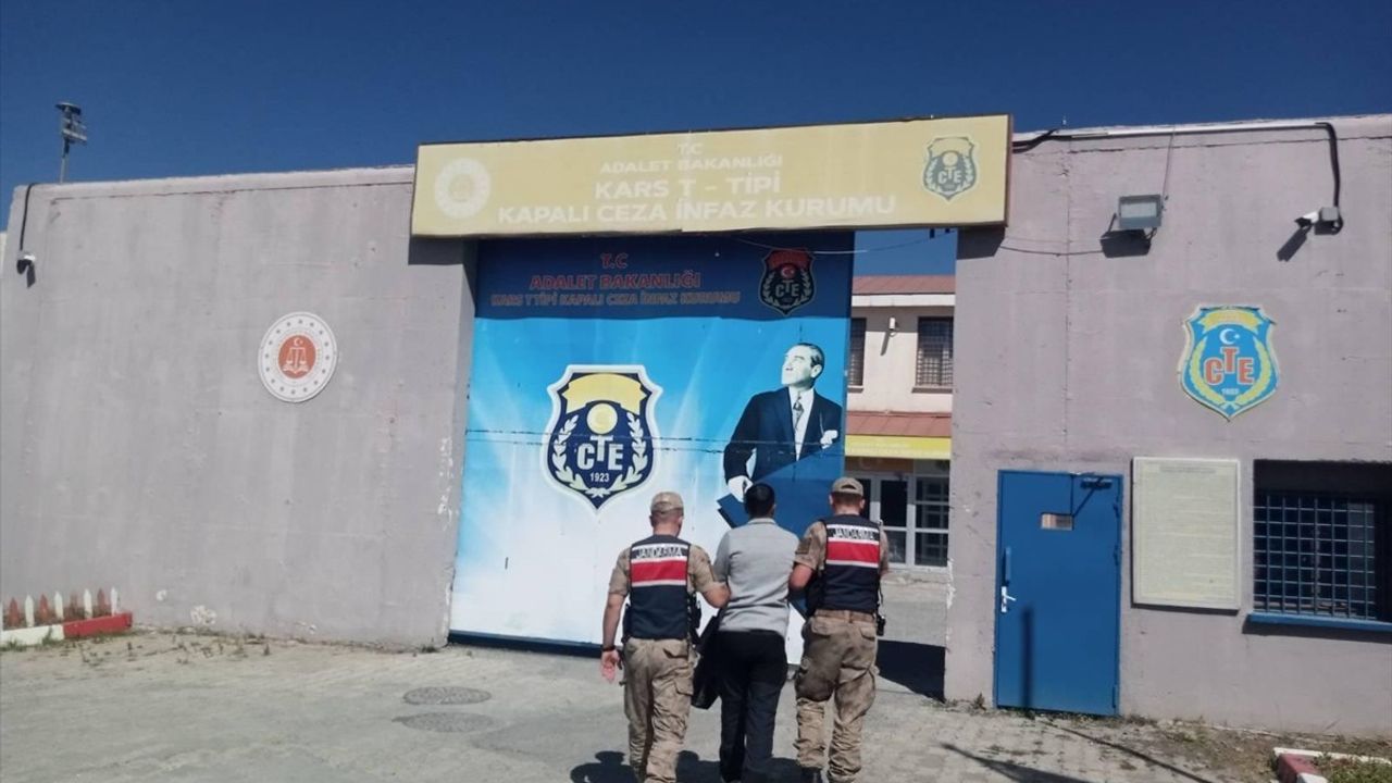 Kars'ta 22 Suç Kaydı Olan Hükümlü Yakalandı