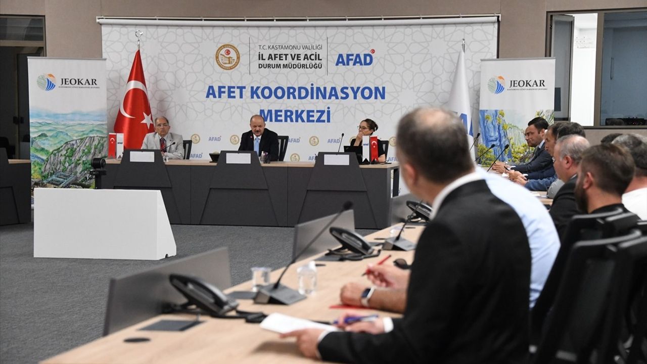 Kastamonu'da Jeopark Değerlendirme Toplantısı Gerçekleştirildi