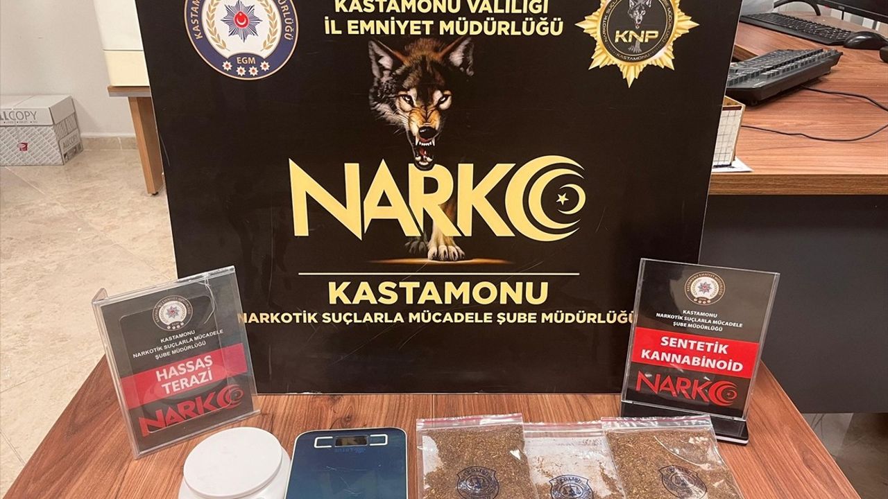 Kastamonu'da Uyuşturucu Operasyonu: İki Tutuklama
