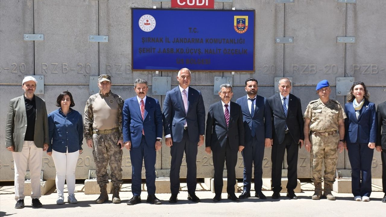 Kültür ve Turizm Bakanı Ersoy'un Cudi Dağı Ziyareti