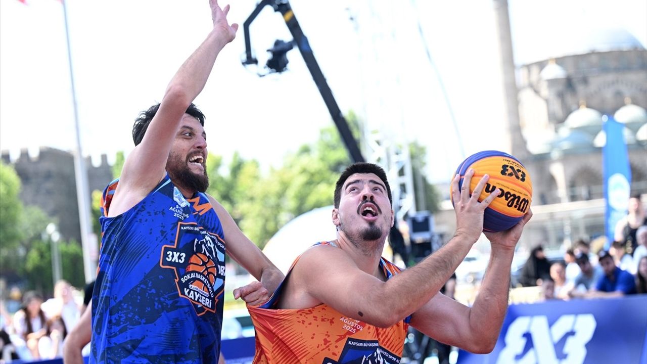 Lite Quest 3x3 Uluslararası Basketbol Turnuvası Kayseri'de Başladı