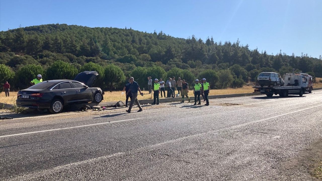 Manisa'da Feci Kaza: 1 Ölü, 3 Yaralı