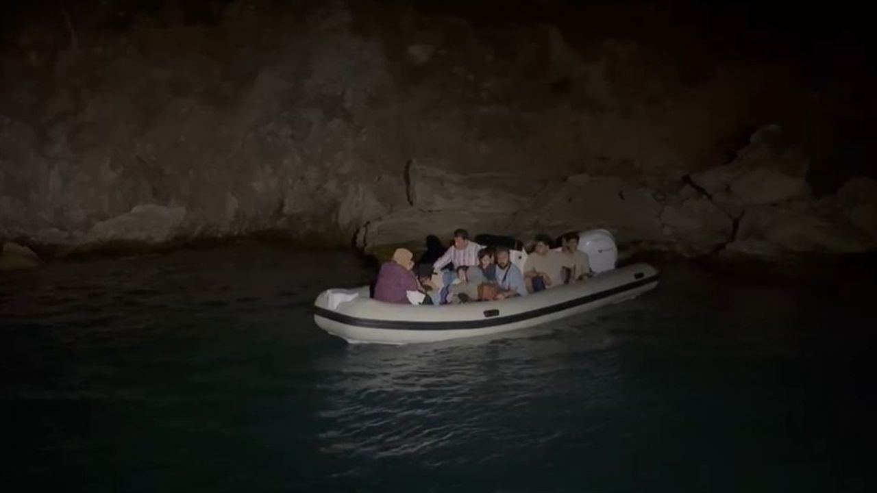Marmaris'te 45 Düzensiz Göçmen Yakalandı