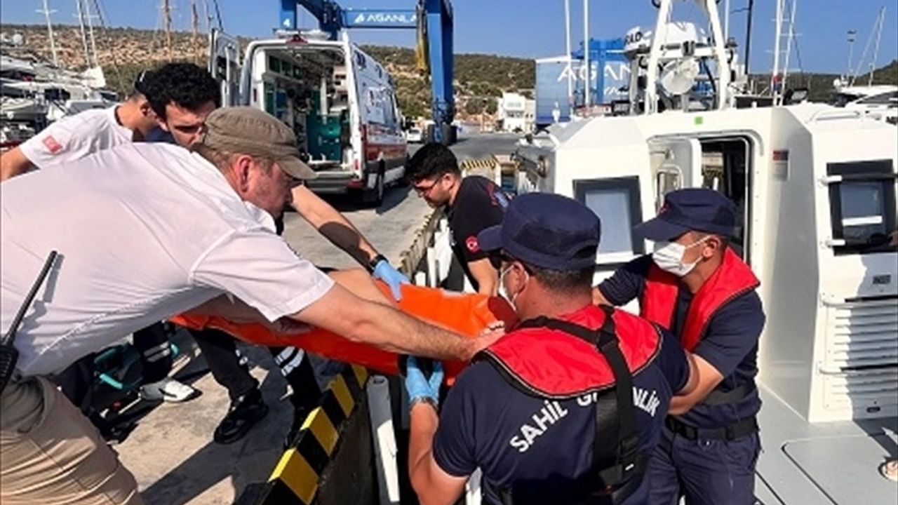 Muğla Açıklarında Tıbbi Tahliye Gerçekleştirildi