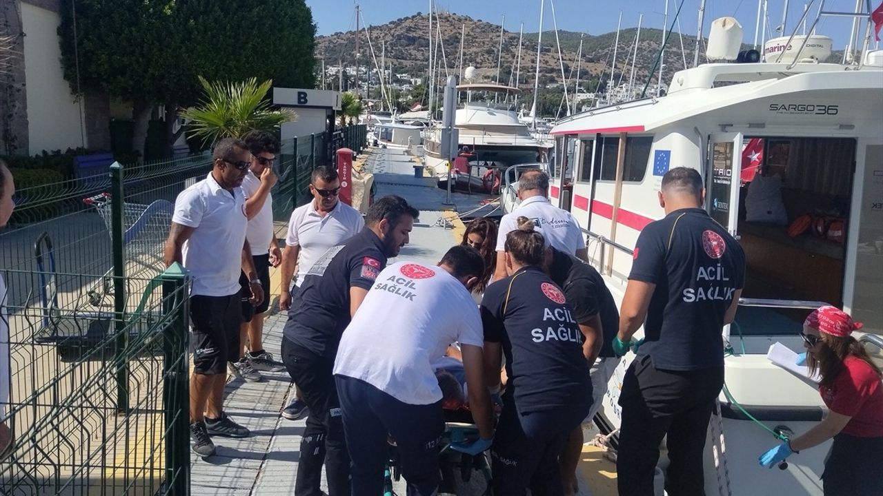 Muğla'da Dalgıç Vurgun Yedi: İzmir'de Tedavi Altına Alındı
